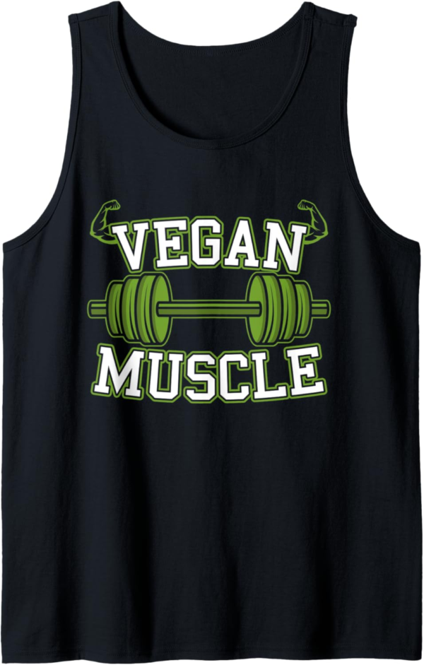 Vegan Muscle Vegan Bodybuilding Fitness Tank Top - Image 2